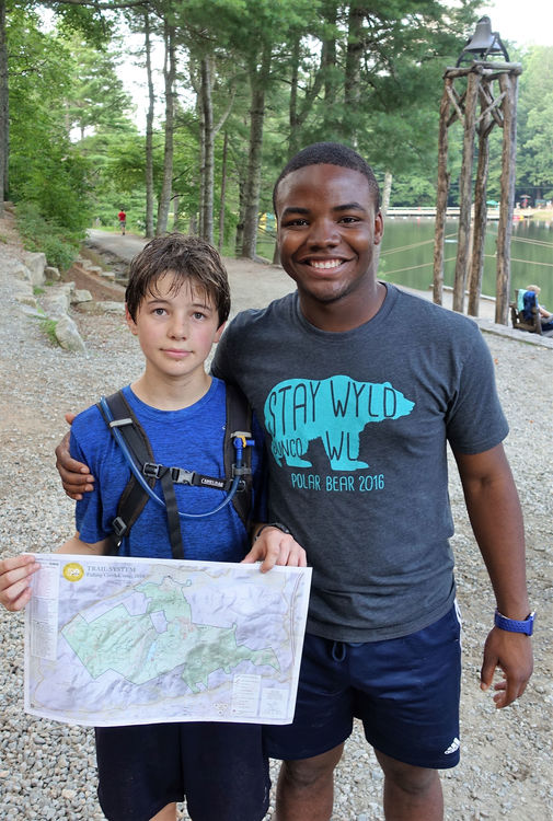 Rodrigo last year with his mentor after his Journey