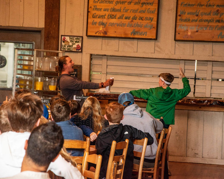 Paddling announcements about