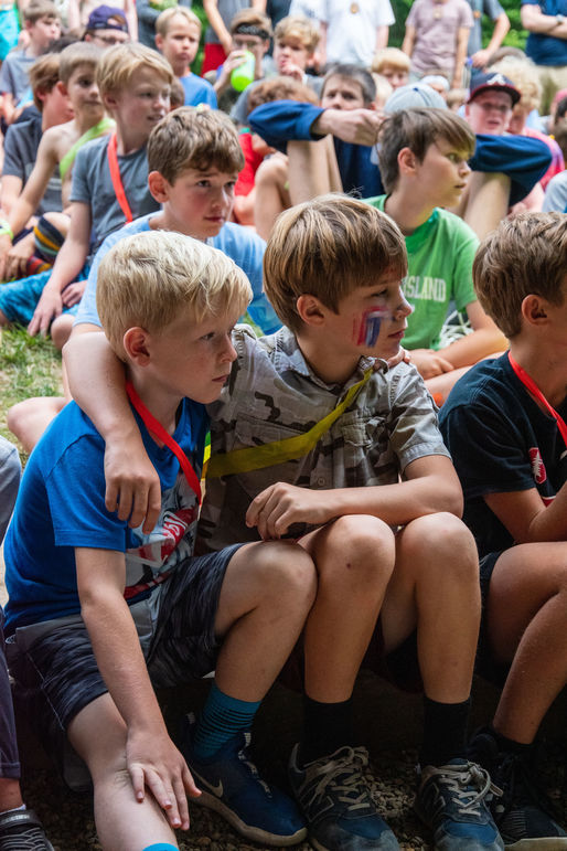 Enjoying the day with friends and fun games - what could be better?