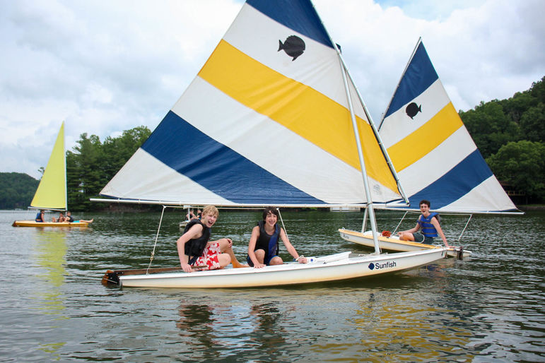Another great day for sailing at Lake Summit
