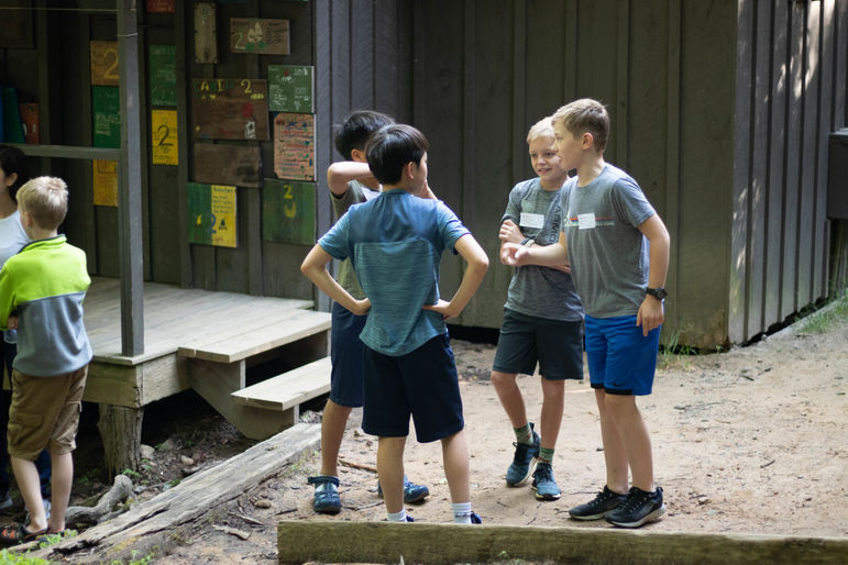 Getting to know cabin-mates and making new friends!