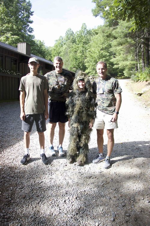 Wearing camo on Wild Wednesday!