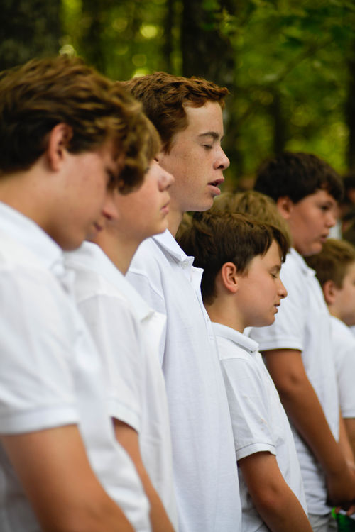 Reverence during today’s church service