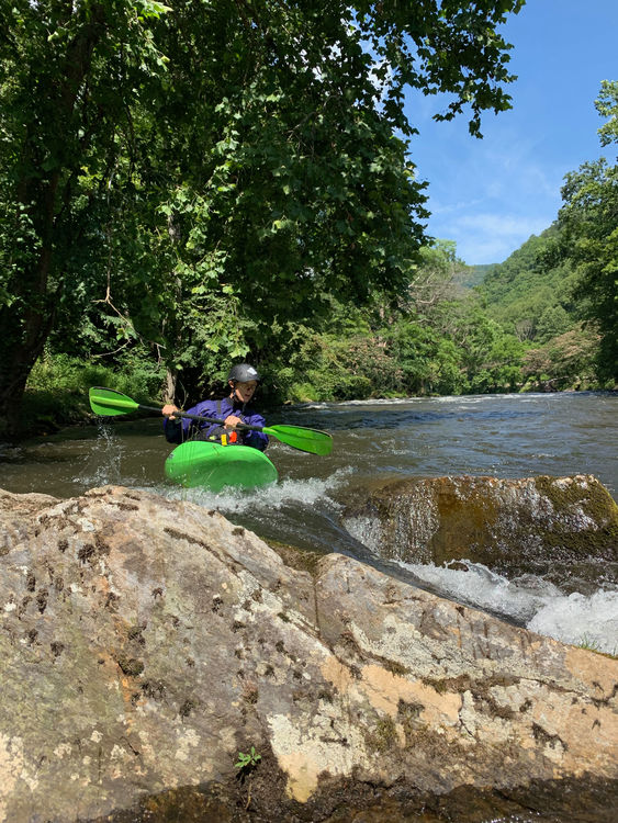 A multi-talented outdoorsman, Sam can instruct on an outdoor adventure trip just as easily as he can invent and lead an Evening Program!