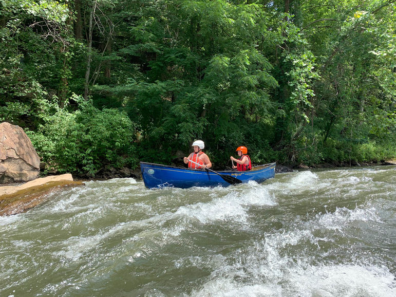 Part of the Yaklet earning process on the Tuckasegee