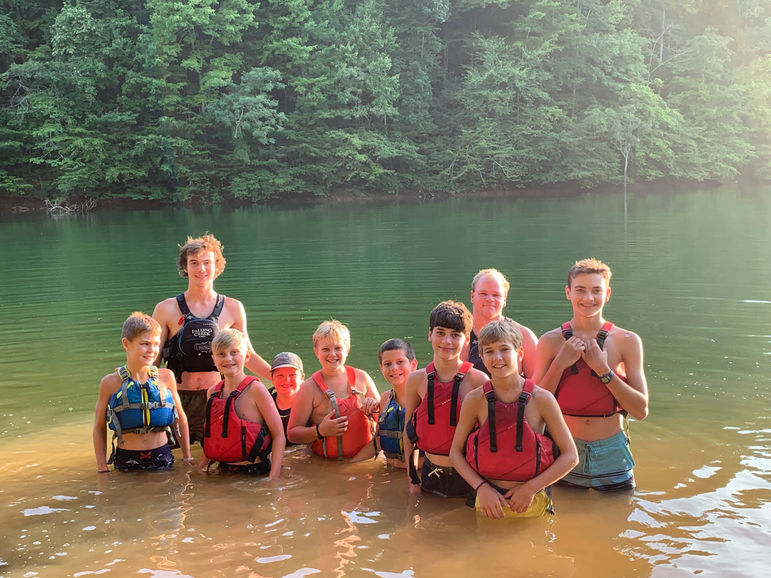 Last week’s Tuckasegee/Nantahala paddling trip - both Patton and Paul were on the trip and earned their Yaklets!