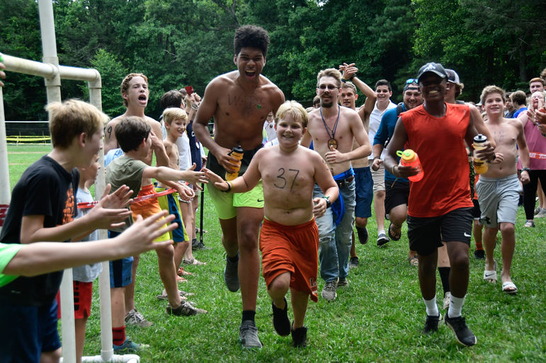 Nothing beats the feeling of getting across the finish line, especially if you’re being cheered on by dozens of friends!