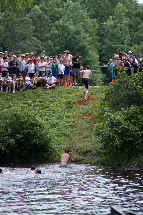Making it out of Part 1: the swim across both lakes