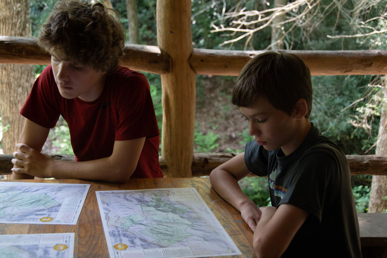 Learning map reading and navigation skills in OSC