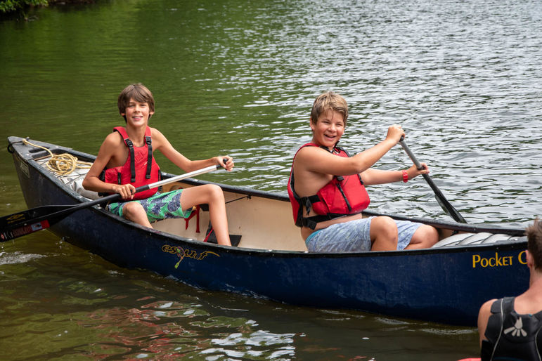 All smiles from the lower lake