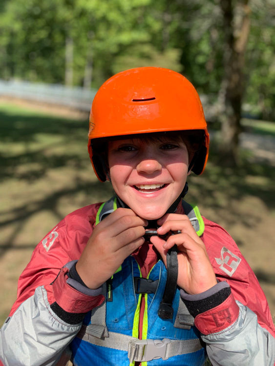 All smiles on one of the many paddling trips this week!