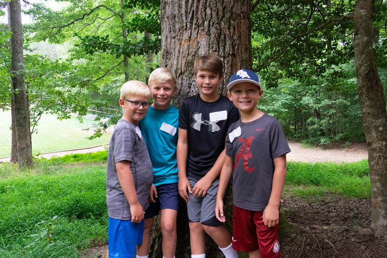 Settling in and making friends already