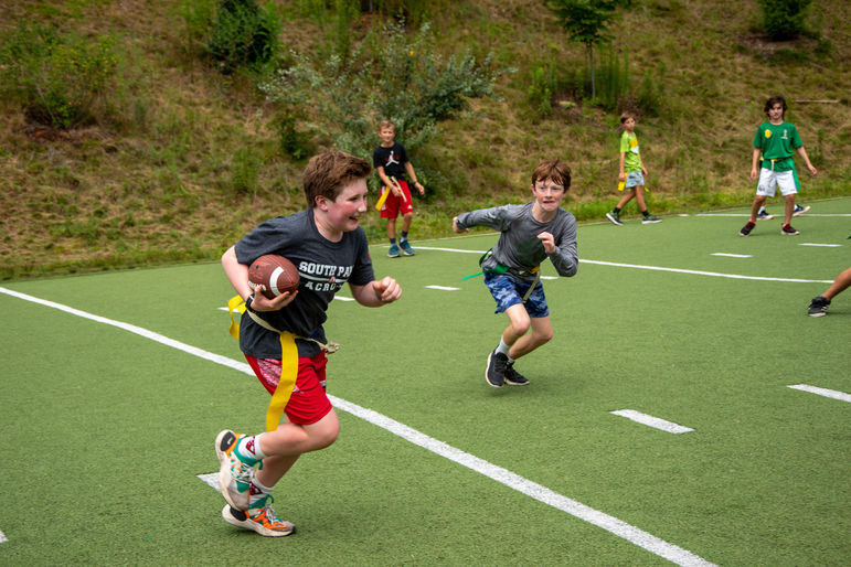 Flag football is as popular as ever this session!
