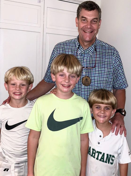 The three Welden boys were a great help on Monday as their family hosted everyone in their home tonight.