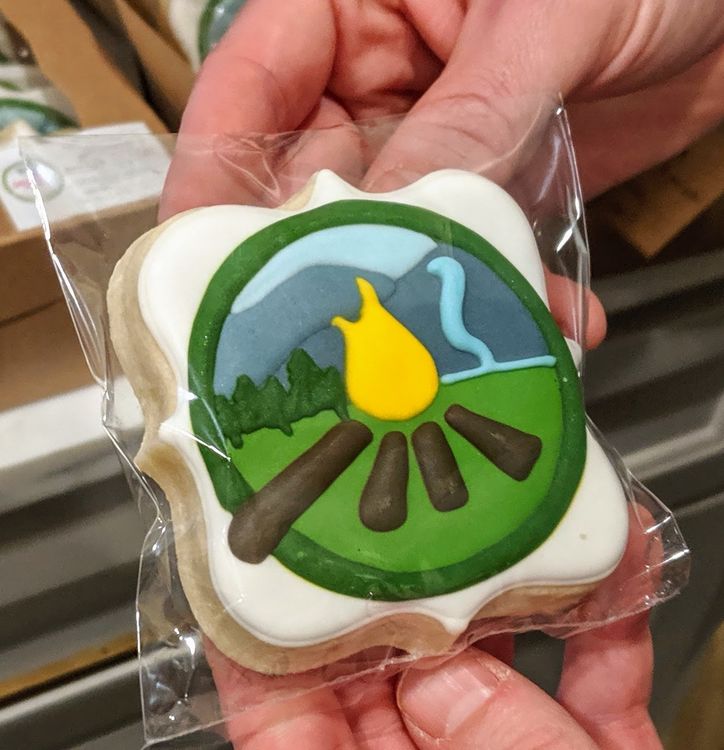 The boys (and parents) loved eating these delicious FCC cookies that Cary had made by Inga’s Custom Cookies