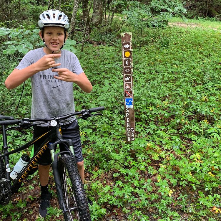shocktaw! Riding the trails in Pisgah.