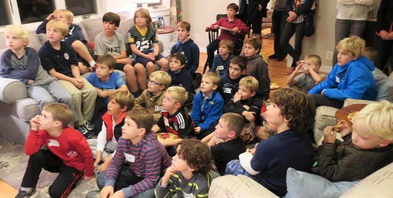 There were a number of boys who came tonight to learn more about Falling Creek, and Yates is very appreciative of the veteran campers and parents who helped him share why they love FCC.