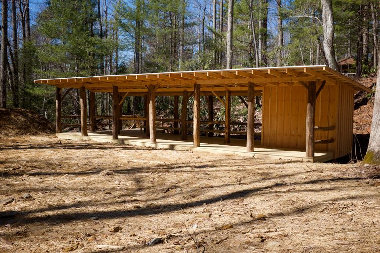 Relocated Archery range at Falling Creek Camp.