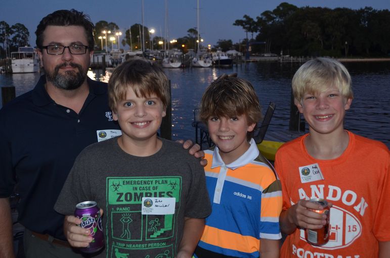 Dr. Paul Nowicki (left) has served as the camp doctor for a week during the summer for several years now. His son John continues to be an FCC camper each summer as well.