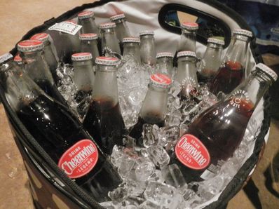 Cheerwine is a Falling Creek favorite. We serve it on Saturday night with our picnic supper on the ball field. The boys were very excited about this treat tonight.