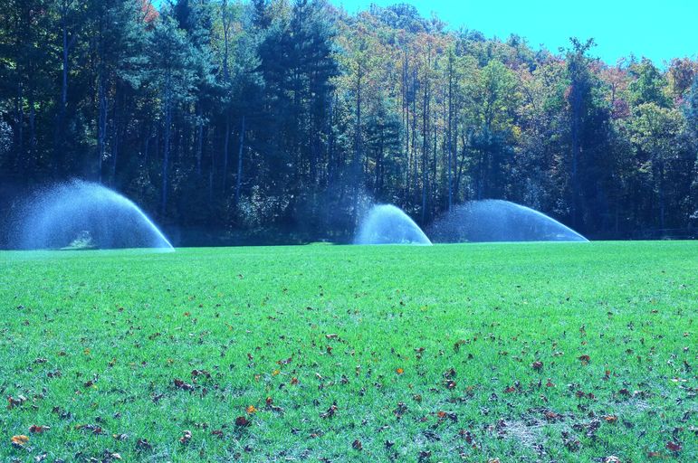 The Falling Creek Camp Ball Field on October 18, 2012