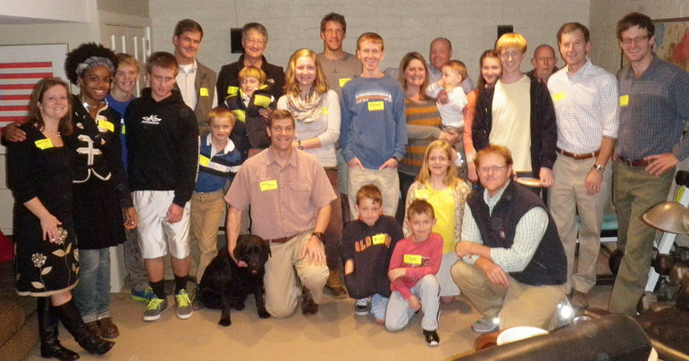 Falling Creek Camp Movies and Reunion hosted by the Tindall Family in Asheville, NC on 11-12-12