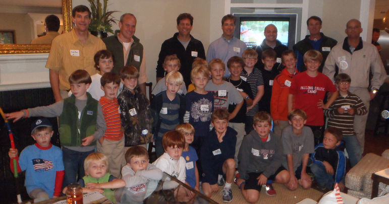 Falling Creek Camp Movies and Reunion hosted by the Gettys Family in Greenville on 10-9-12