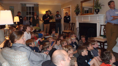 Watching the Falling Creek Camp Movie in Greenville on 10-9-12