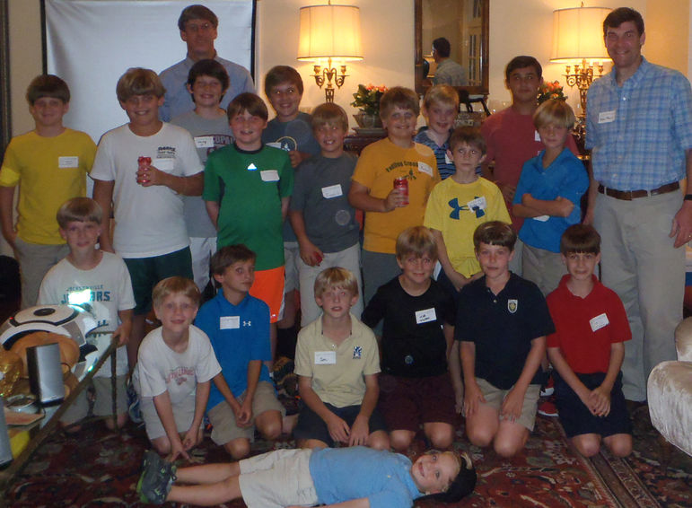 Falling Creek Camp Movies and Reunion hosted by the Jarvis Family in Jacksonville on 10-3-12