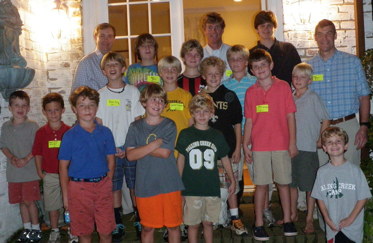 Falling Creek Camp Movies and Reunion hosted by the Jordan Family in Richmond, VA on 10-24-12