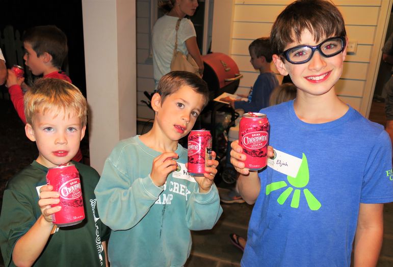 Wow!….yes there was actually Cheerwine served with that delicious pizza.