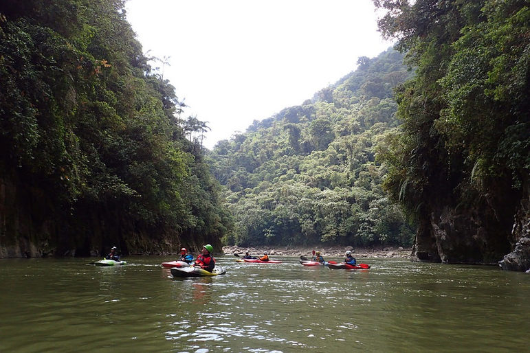 HUCK Ecuador paddling expedition scouting trip.