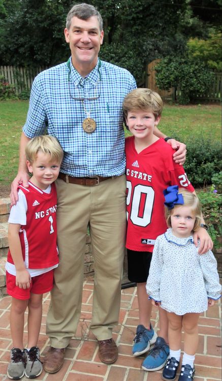 Yates with the Funderburk’s