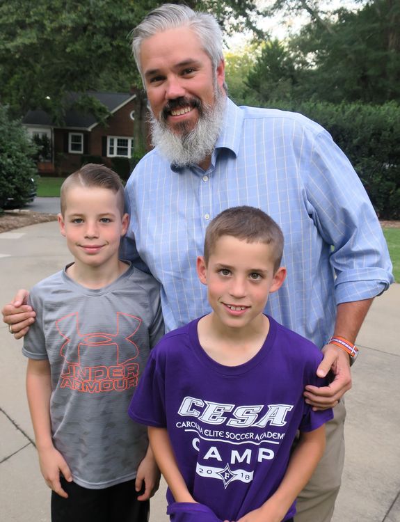 4-time Father/Son attendees, the Savage’s, came to reconnect with the FCC community