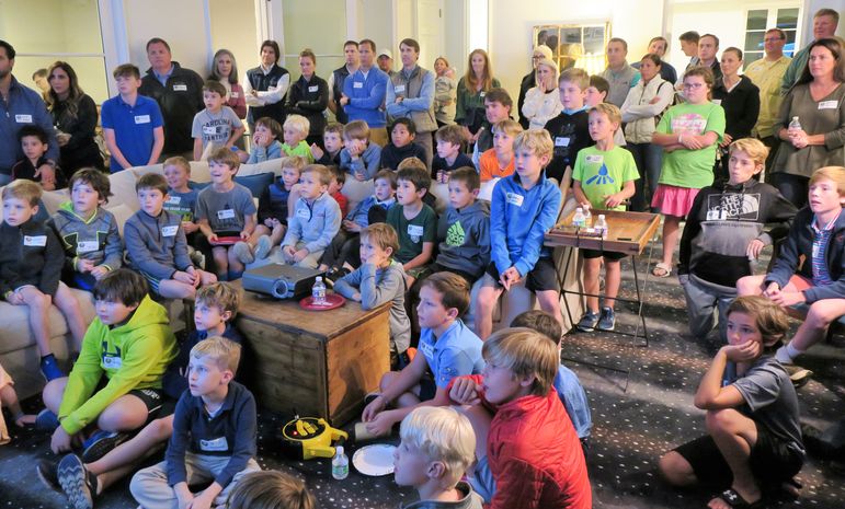 Great turn-out at the Ridinger’s home in Charlotte!