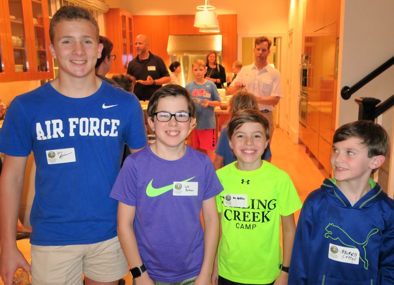 Lance, Will, Ben, and Beckett in Dallas