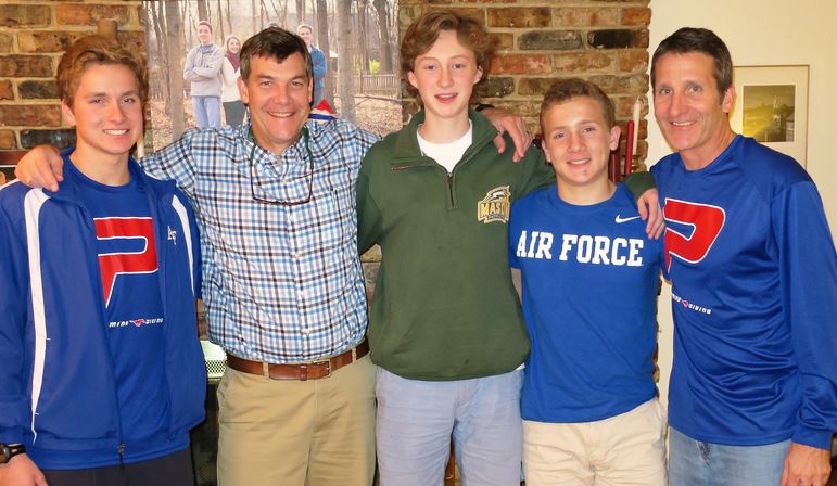 Bennett Broad, Yates, Whit Flickinger, Lance and Rick Broad