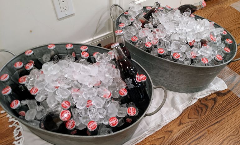 Winifred Riser found Cheerwine in Houston. It was a huge hit as the boys cherish this special drink at Falling Creek Camp when they get a Cheerwine once a week at the big cookout supper Sunday night.