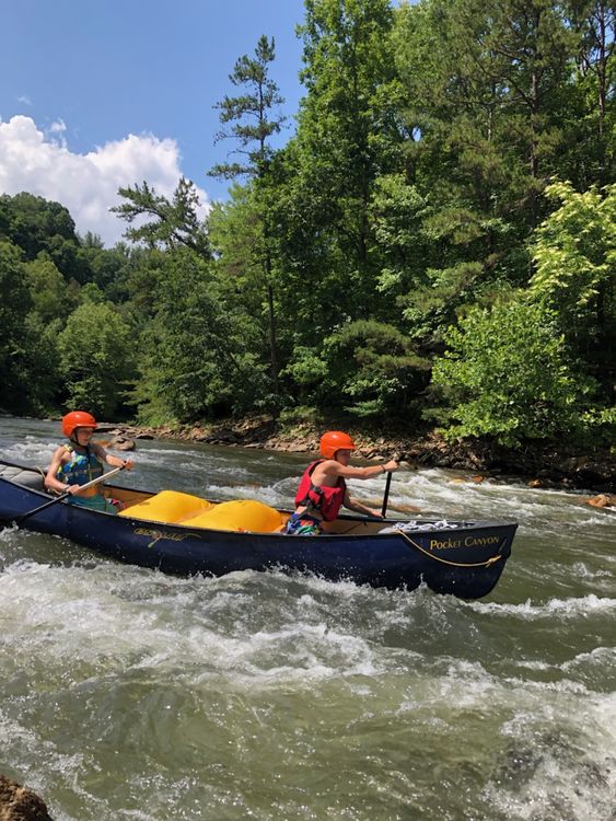 Navigating the Tuckasegee River today