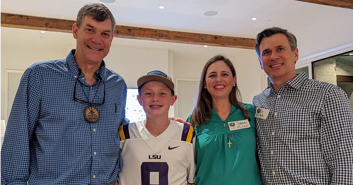 Miller Family hosting the camp reunion