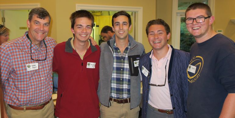 FCC activities are awesome, but the staff is what makes the camp experience the best. (l to r) Yates, Andrew Josupait, Mickey Herman, Hayden Vick, and Dougie Burns. Andrew is a Junior at UNC-Charlotte, Mickey is in his 2nd year of law school at Wake Forest, Hayden is a Junior at UNC- Chapel Hill, and Dougie is a Sophomore at UNC- Greensboro. Thnaks guys for taking time out of your busy schedule to come to the event!